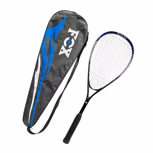 TS TS-2542 Squash Racquet Black Adult Strung