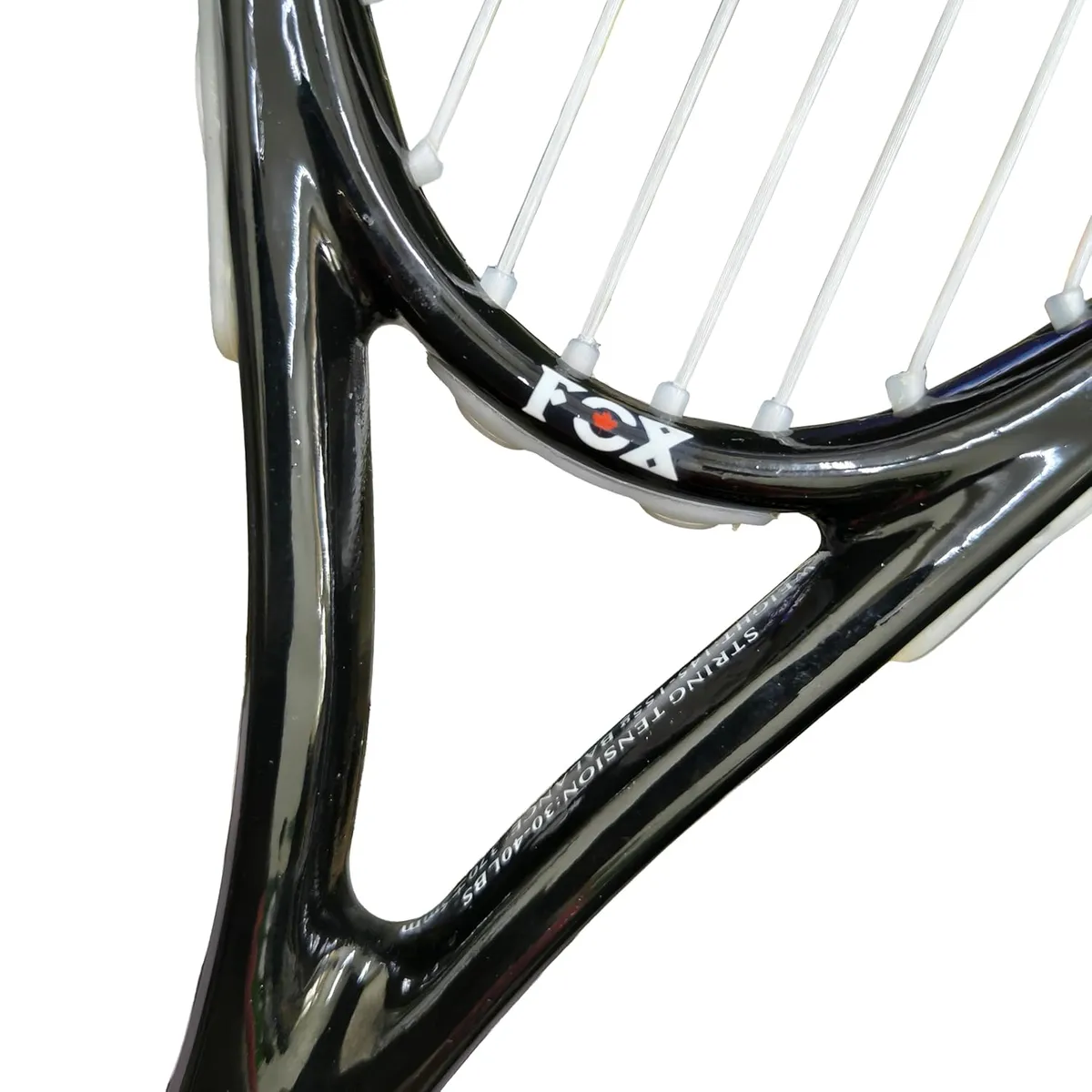 TS TS-2542 Squash Racquet Black Adult Strung