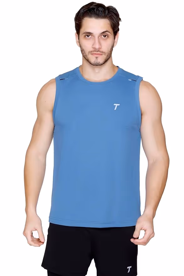 Total KR Active 5120 Sleeveless Singlet Army Green Size 3XL