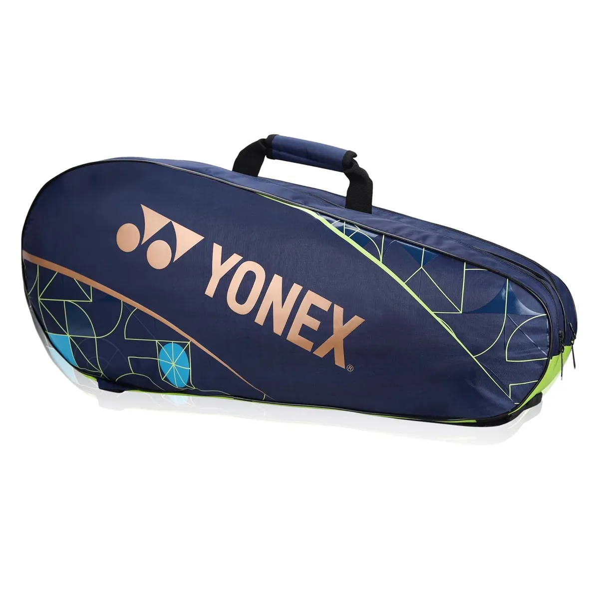 Yonex ACE2 BT6 Badminton Racquet Bag Thermal Lined 6 Racket Anti-Theft Bellwhether Blue