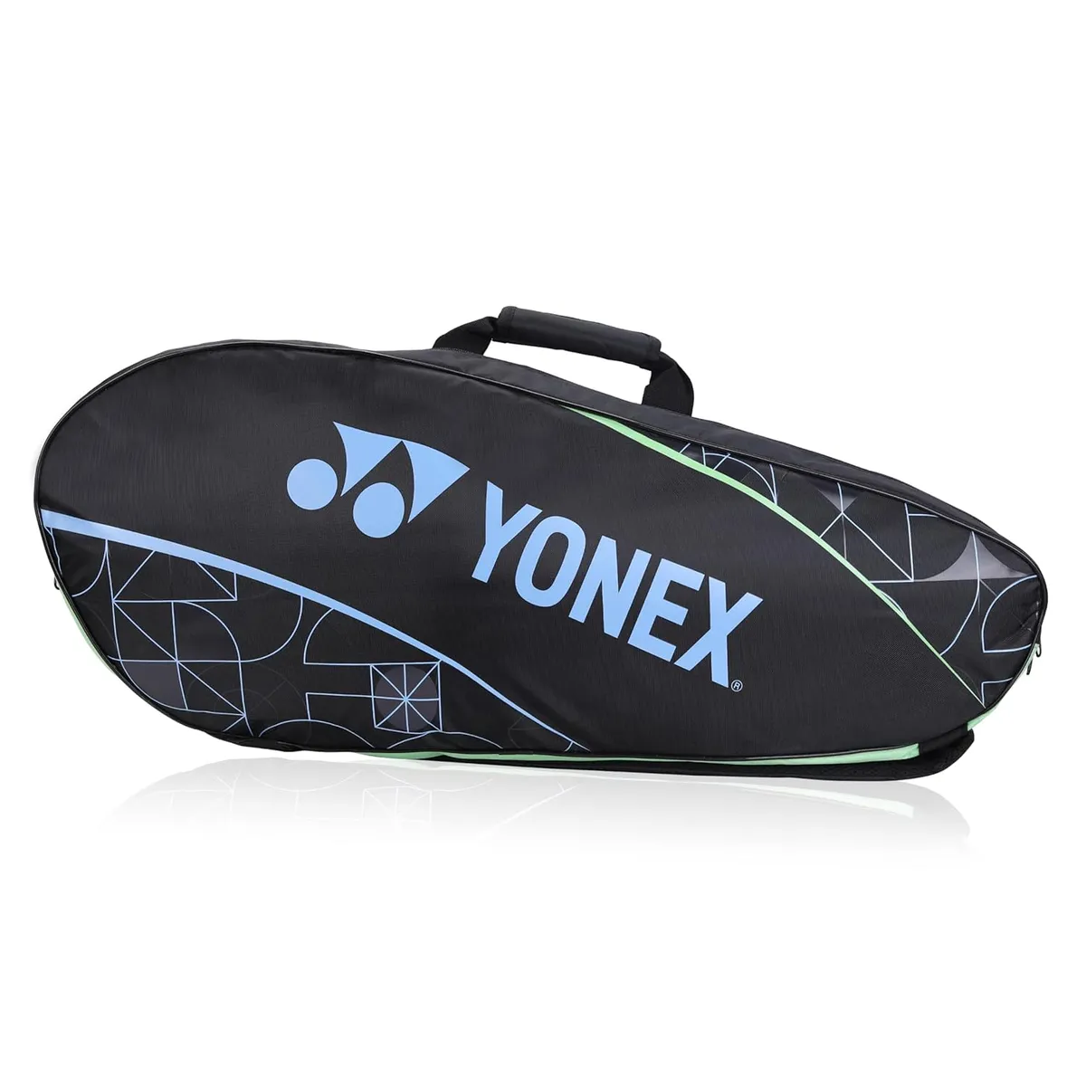 Yonex ACE2 BT6 Badminton Racquet Bag Thermal Lined 6 Racket Anti-Theft Jet Black