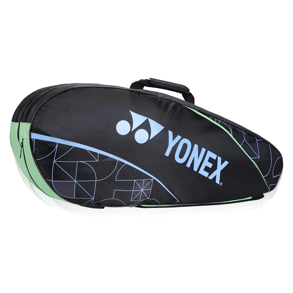 Yonex ACE2 BT6 Badminton Racquet Bag Thermal Lined 6 Racket Anti-Theft Jet Black