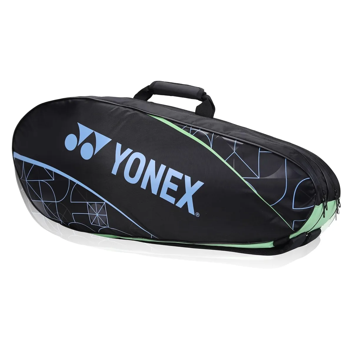 Yonex ACE2 BT6 Badminton Racquet Bag Thermal Lined 6 Racket Anti-Theft Jet Black