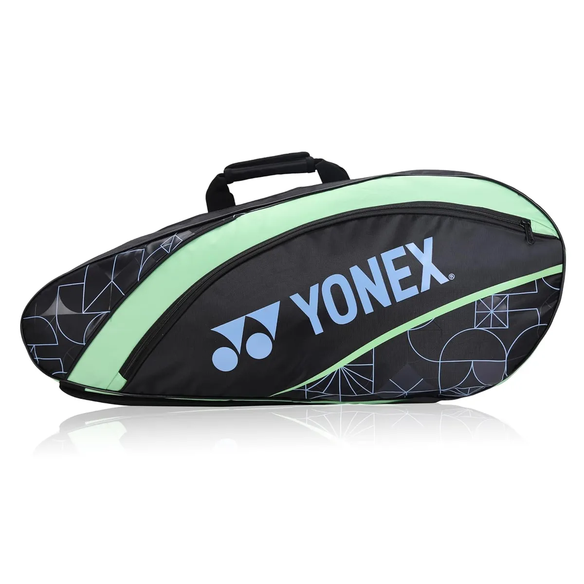 Yonex ACE2 BT6 Badminton Racquet Bag Thermal Lined 6 Racket Anti-Theft Jet Black