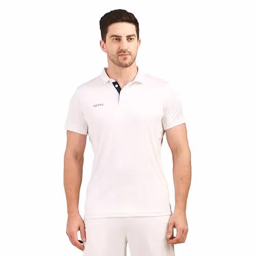 Total 79 T/PRO Half Sleeve White Pro Cricket T-Shirt Size 44