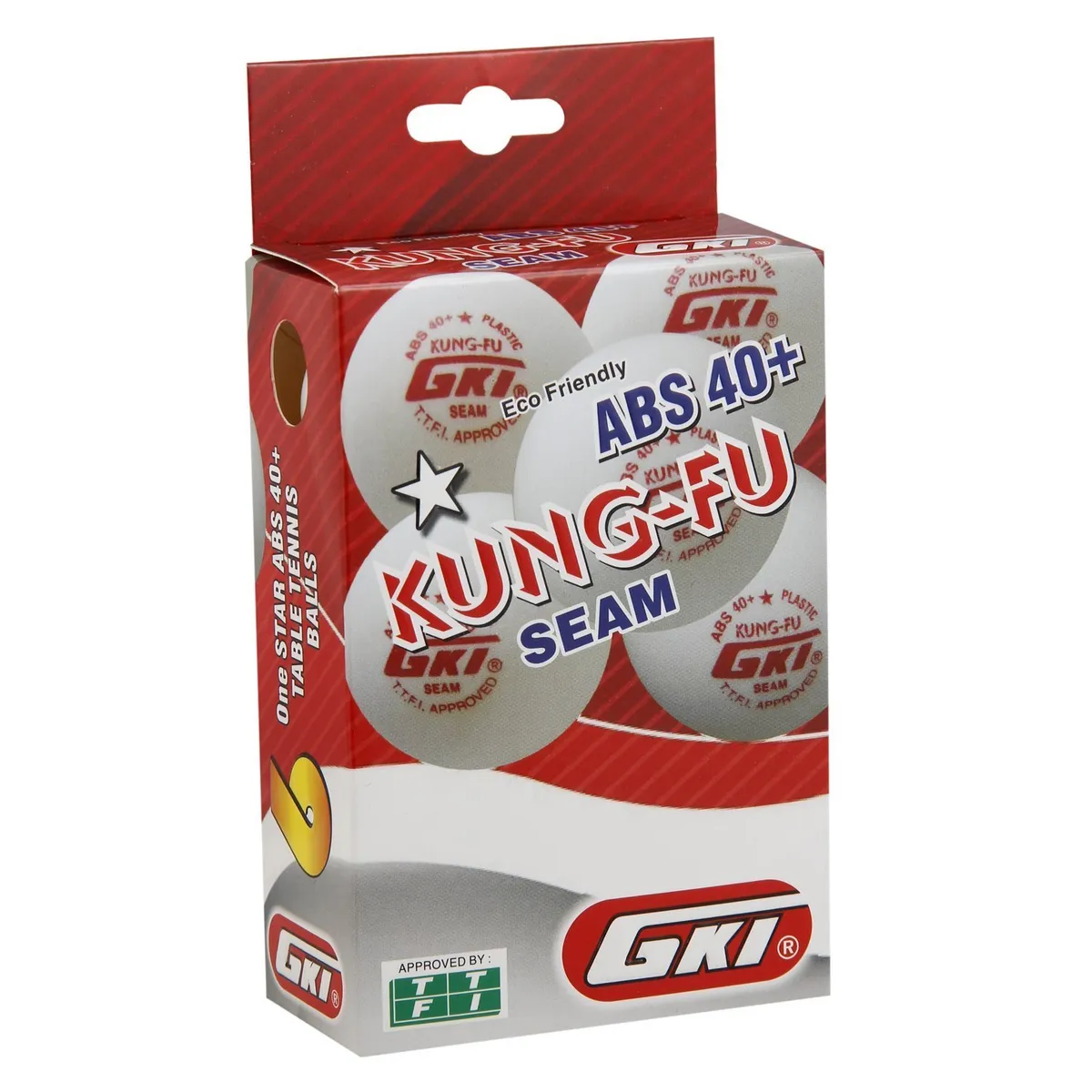 GKI Kung Fu 1 Star Table Tennis Ball Pack of 24 1 Star