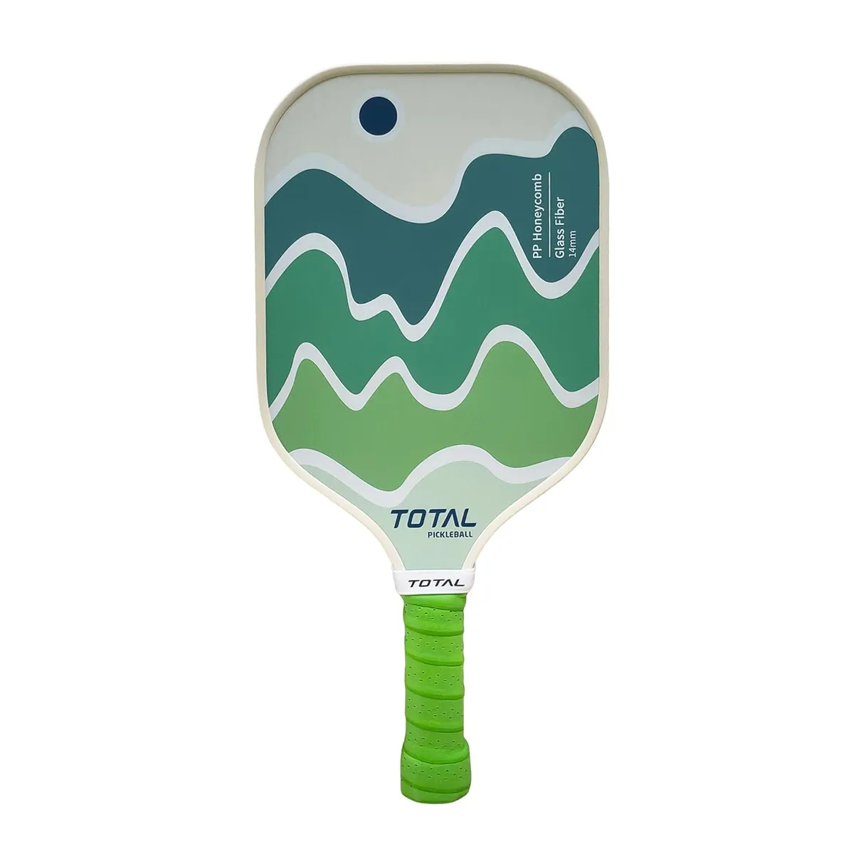 TOTAL TSF6-3 Pickleball Paddle Light Green White 14MM Core