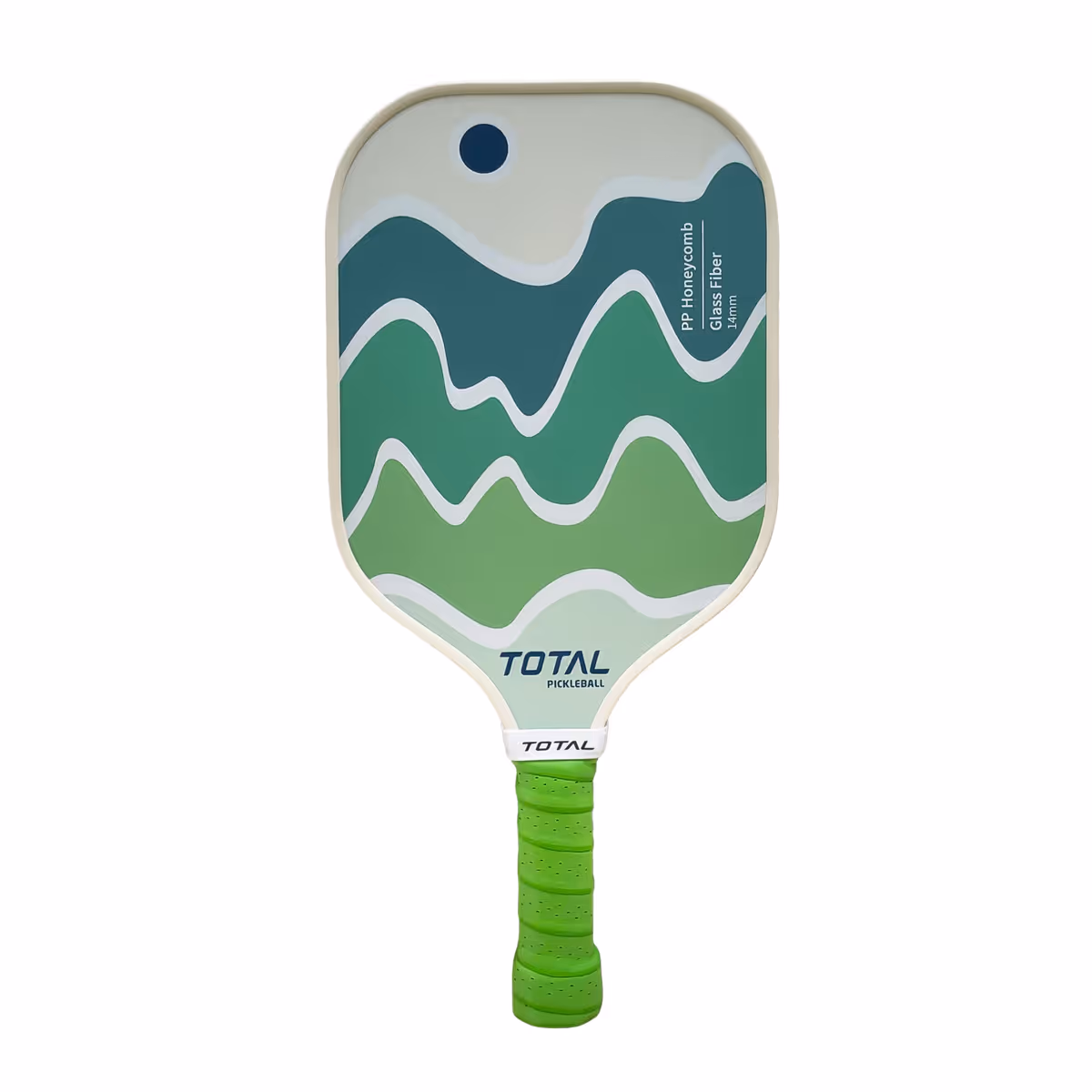 TOTAL TSF6-3 Pickleball Paddle Light Green White 14MM Core