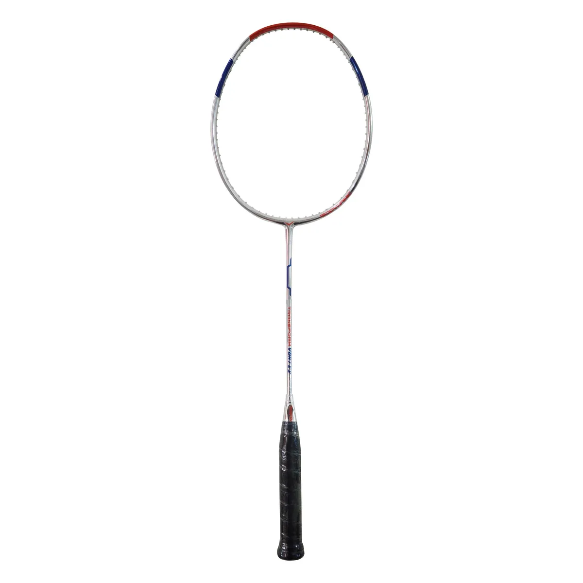 Transform Vortex Badminton Racquet Head Heavy Silver Red