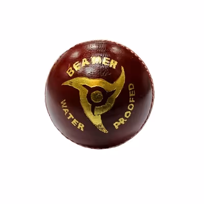 Grasshopper Beamer Cricket Ball Red