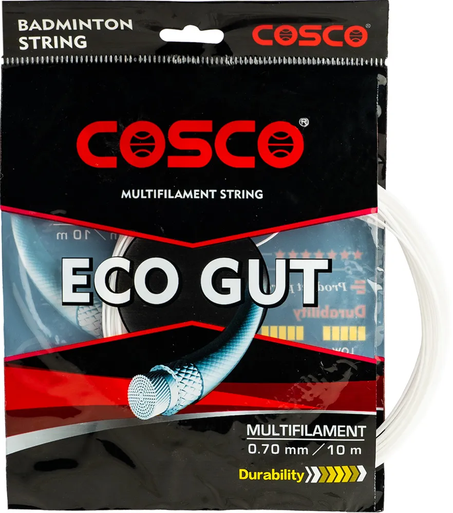 Cosco Eco Gut Badminton String Entry Level Multifilament 0.70mm 10m