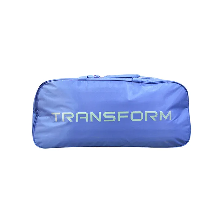 Transform TKB 6/2401 Badminton Kitbag Three Zip 3 in 1 Polyester Blue