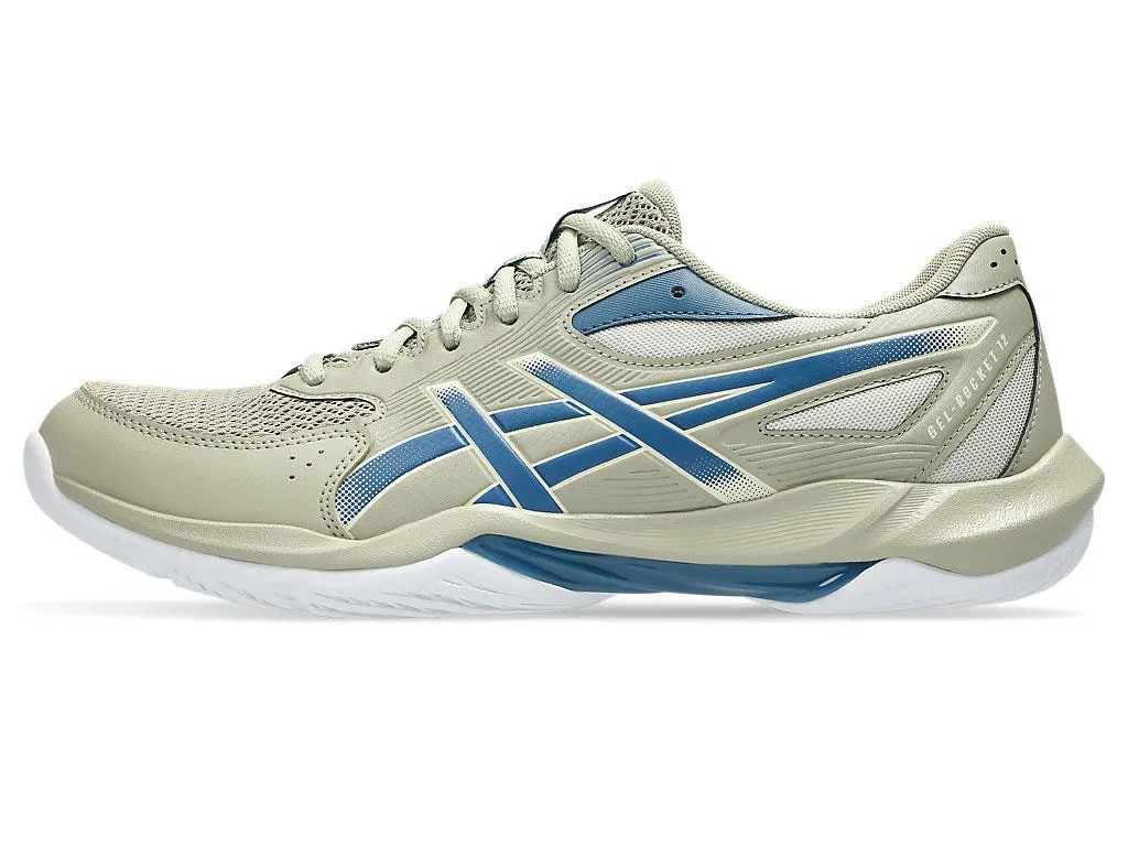 ASICS Gel Rocket 12 Badminton Shoes Mako Blue/Piedmont Grey UK 10