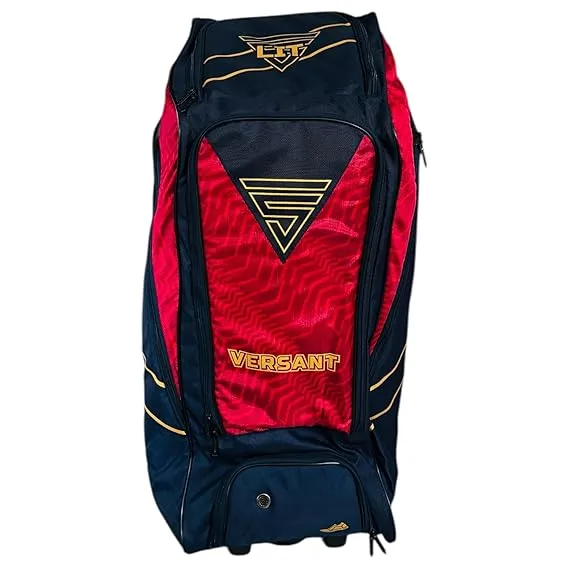 Versant K/Lit Duffle Wheelie Cricket Kit Bag Black