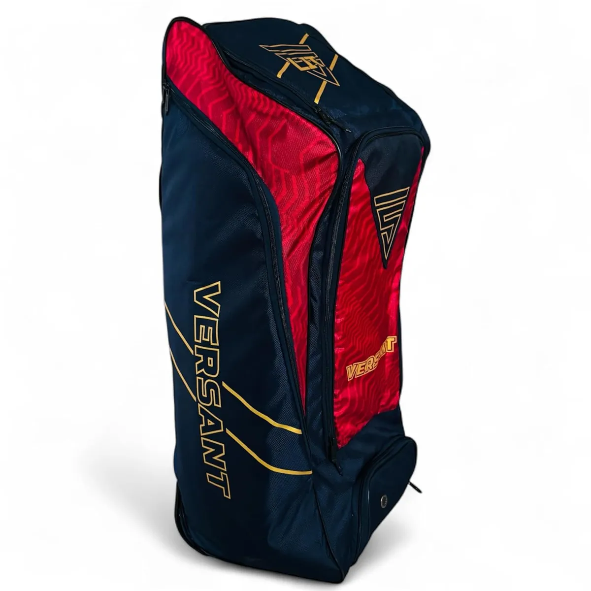 Versant K/Lit Duffle Wheelie Cricket Kit Bag Navy-Red
