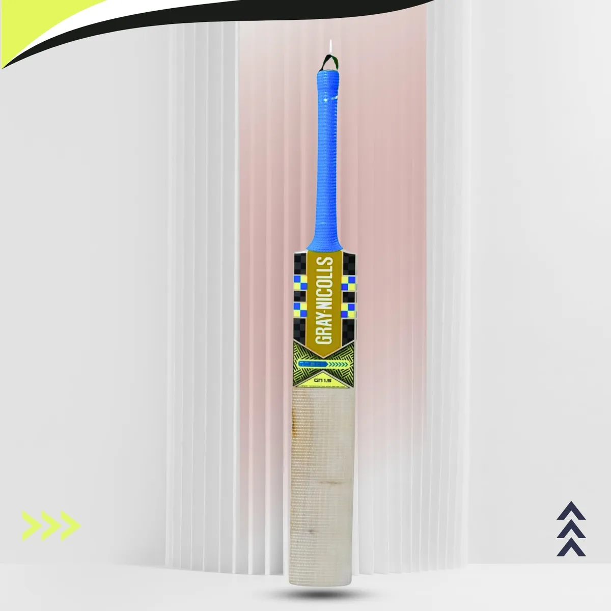 Gray-Nicolls GN1.5 Omega English Willow Cricket Bat Short Handle