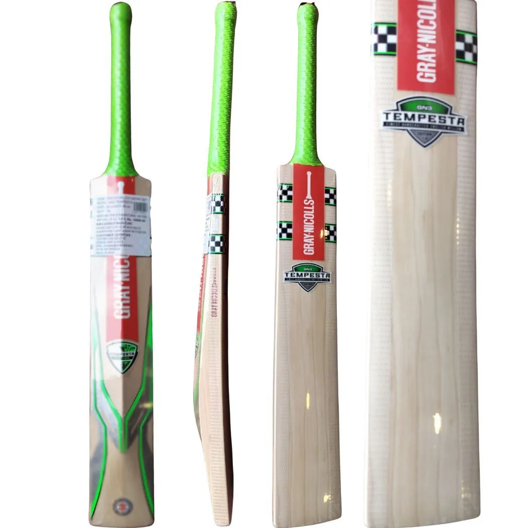 Gray-Nicolls Tempesta GN2 English Willow Cricket Bat Short Handle