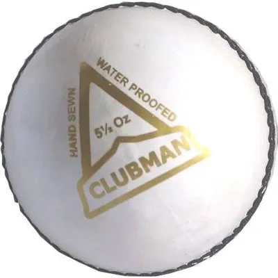 Grasshopper Club Man Cricket Leather Ball