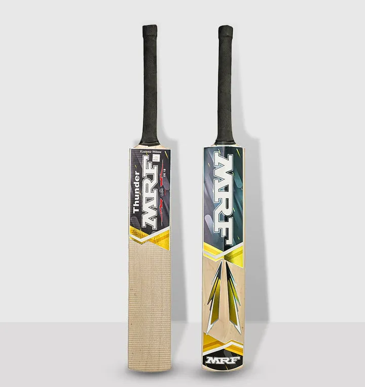 MRF Kashmir Willow Thunder Cricket Bat Short Handle