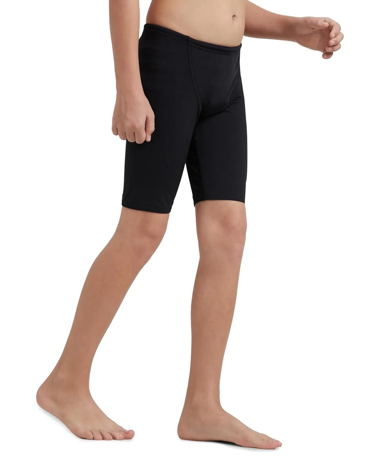 Speedo Boys Endurance Plus Essential V-Cut Jammer Black Arctic Glass Size 30