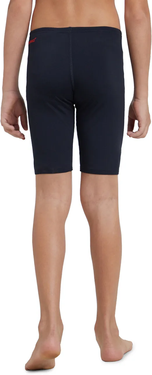 Speedo Boys Endurance Plus Essential V-Cut Jammer True Navy High Risk Red Size 30