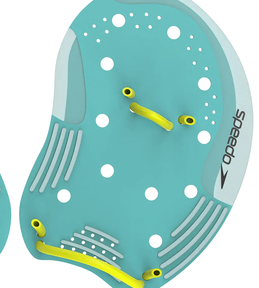 Speedo IM Tech Swimming Paddle Arctic Glass Size Medium