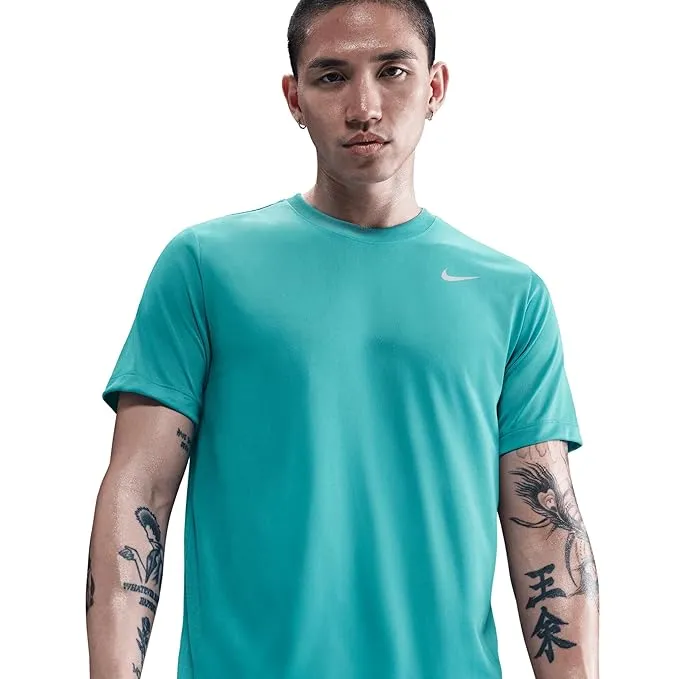 Nike Dri-FIT Men's Fitness T-Shirt DX0990 Gorge Green Size XL