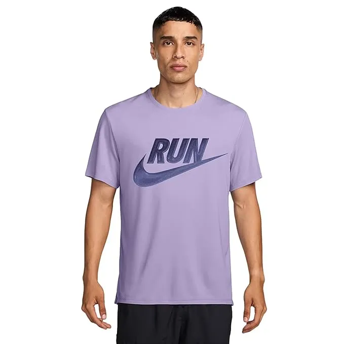 Nike Miler Run Energy Men's Running T-Shirt HJ3565 Court Blue Size XL