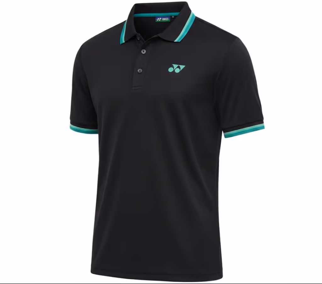 Yonex PM-S092-2970-ESST3-S Men's Polo Badminton T-shirt Jet Black Size XL