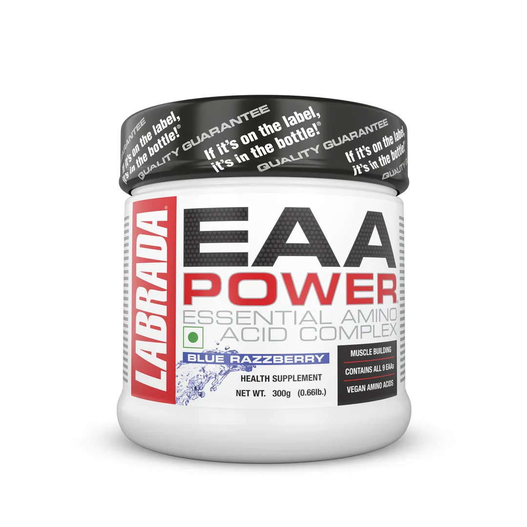 Labrada EAA Power Essential Amino Acid Complex 300g Blue Razzberry
