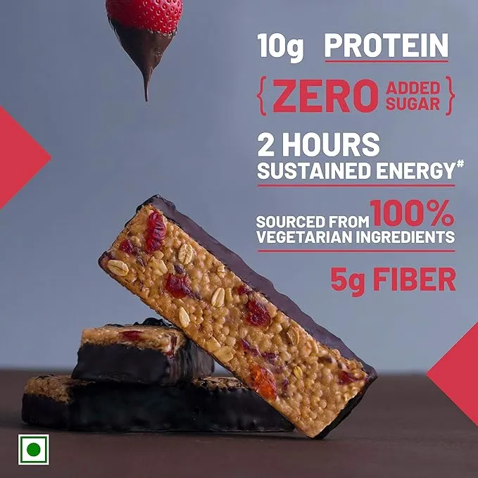 RiteBite Max Protein Daily Choco Berry Protein Bar 50g Pack of 6
