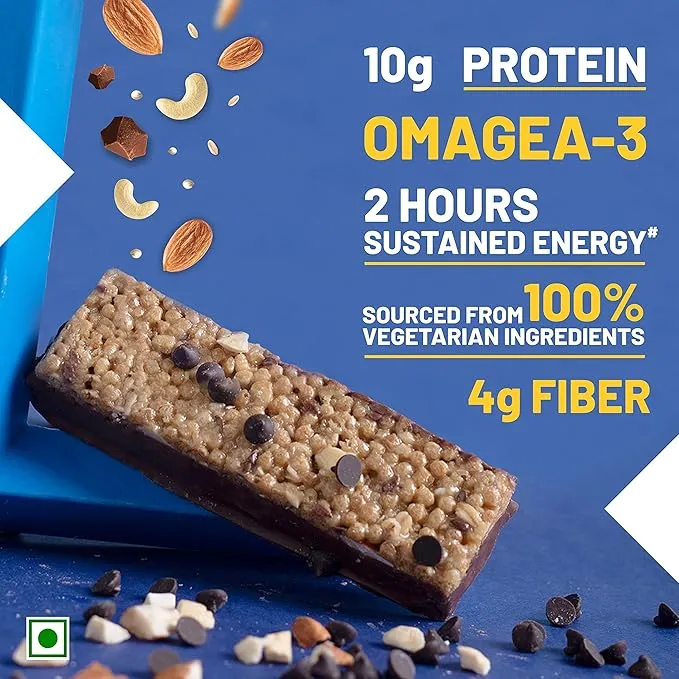 RiteBite Max Protein Daily Choco Classic Protein Bar 50g Pack of 6