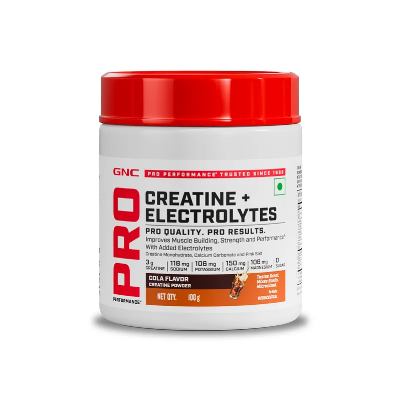 GNC Pro Performance Creatine Plus Electrolytes 3g Creatine Cola 100g