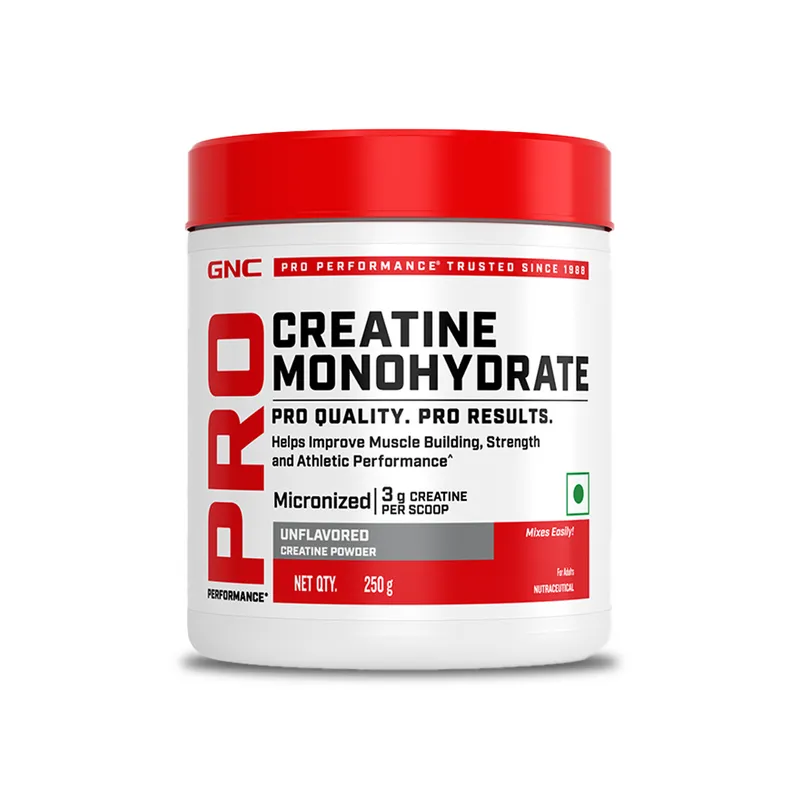 GNC Pro Performance Creatine Monohydrate 3000mg Unflavoured 250 g 83 Servings