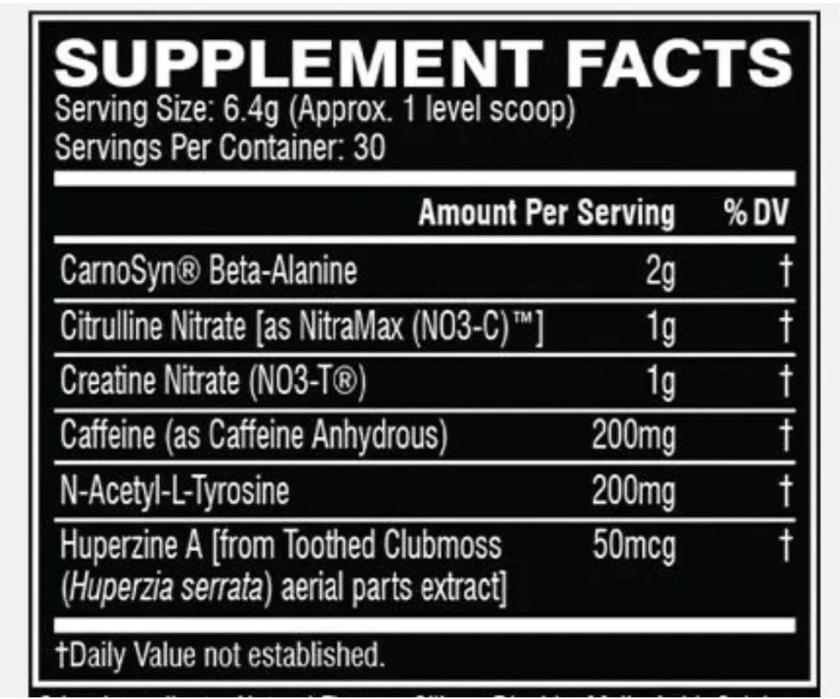 Cellucor C4 Extreme Pre-Workout Ice Blue Razz 30 Servings 200mg Caffeine
