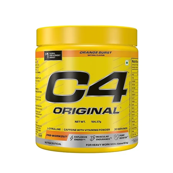 Cellucor C4 Extreme Pre-Workout Orange 30 Servings 200mg Caffeine