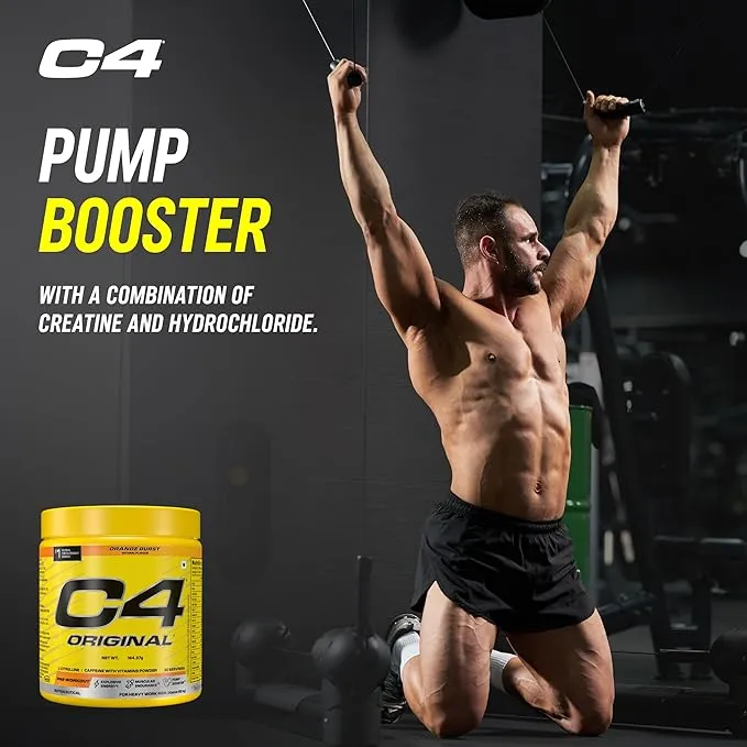 Cellucor C4 Extreme Pre-Workout Orange 30 Servings 200mg Caffeine