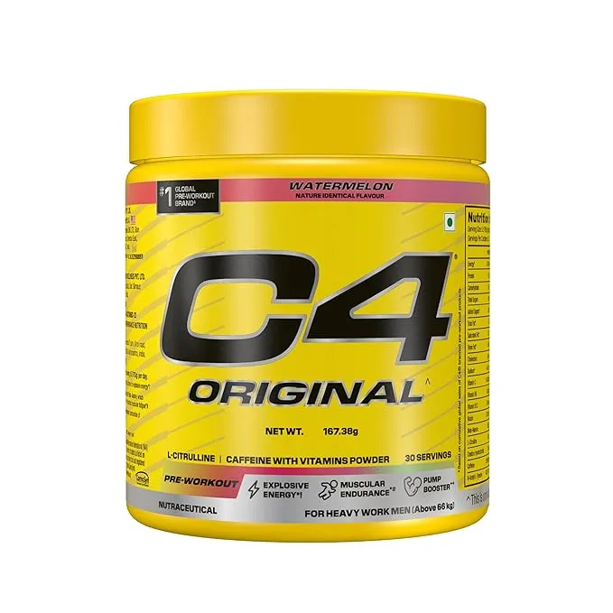 Cellucor C4 Extreme Pre-Workout Watermelon 30 Servings 200mg Caffeine