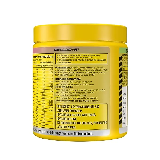 Cellucor C4 Extreme Pre-Workout Watermelon 30 Servings 200mg Caffeine