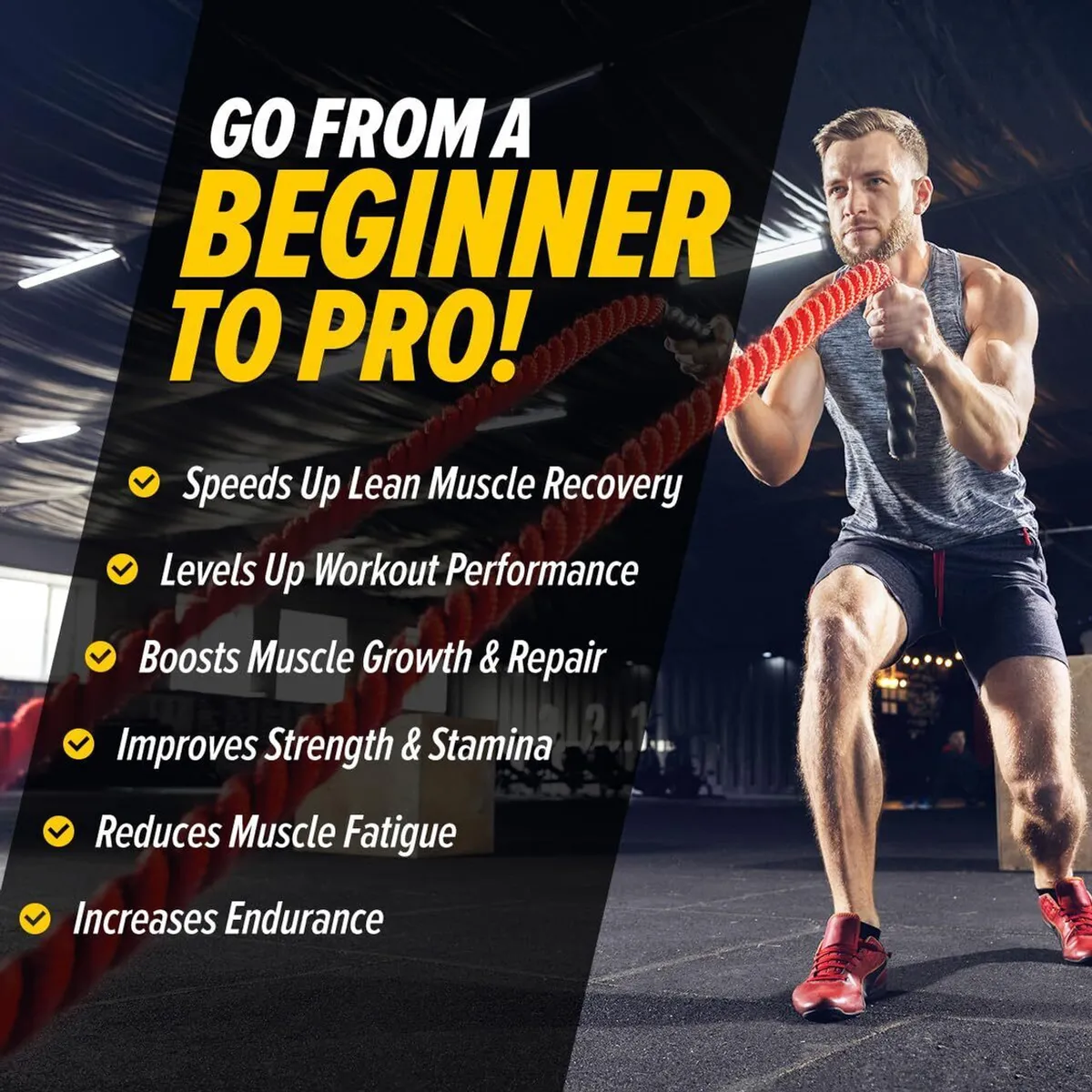 GNC Pro Performance 100% Whey Protein Vanilla Cream 4 lbs 60 Servings 24g Protein