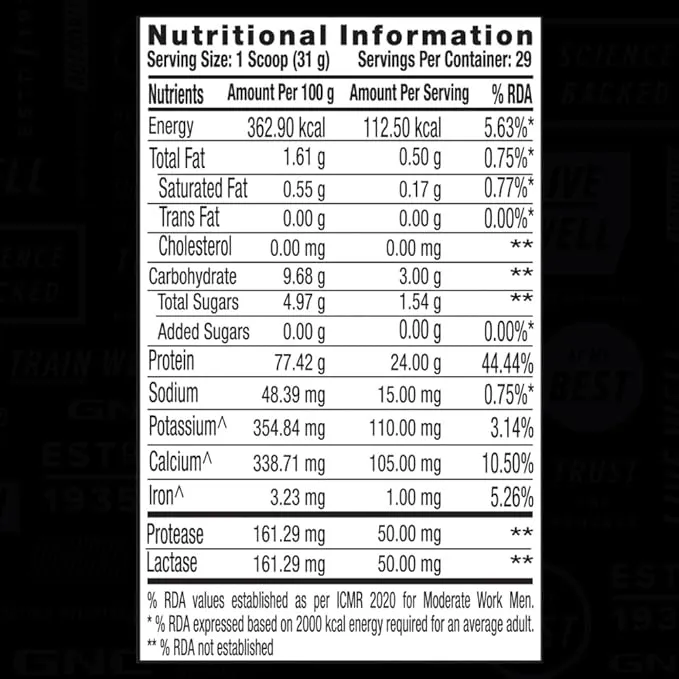 GNC AMP Pure Isolate Whey Protein Chocolate 2 lbs 30 Servings 25g Protein 6g BCAA