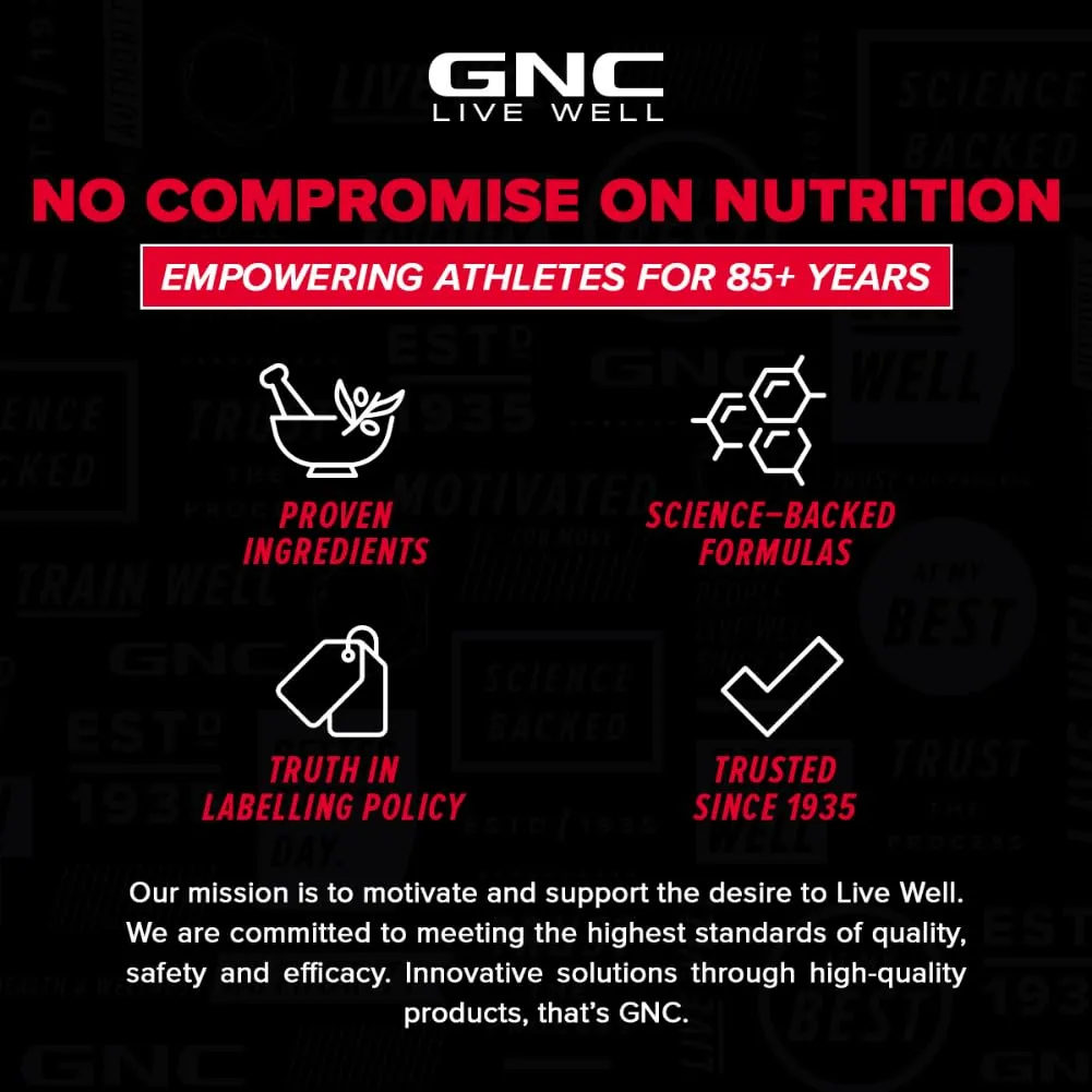 GNC AMP Pure Isolate Whey Protein Chocolate 2 lbs 30 Servings 25g Protein 6g BCAA