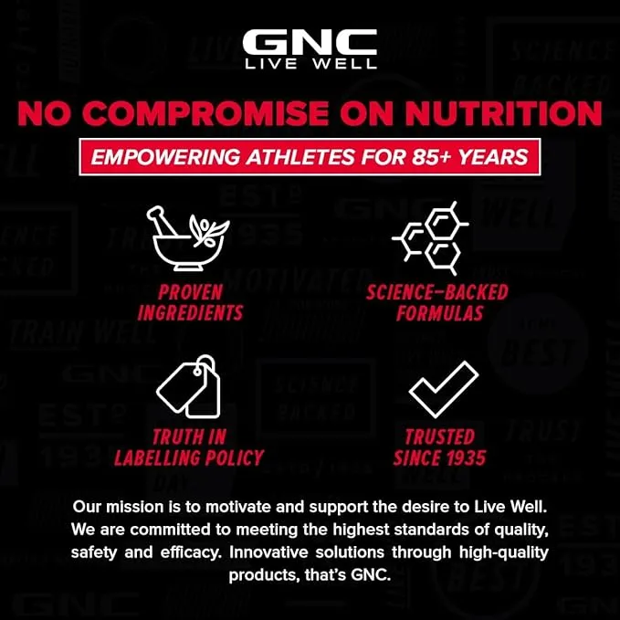 GNC AMP Pure Isolate Whey Protein Chocolate 4 lbs 60 Servings 25g Protein 6g BCAA