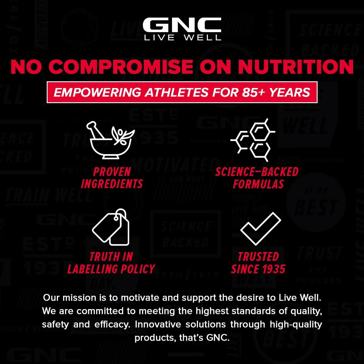 GNC AMP Pure Isolate Whey Protein Vanilla Custard 4 lbs 60 Servings 25g Protein 6g BCAA