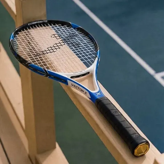 Vector X VXT-1100 Junior Tennis Racquet 26 Inch Sky Blue Black