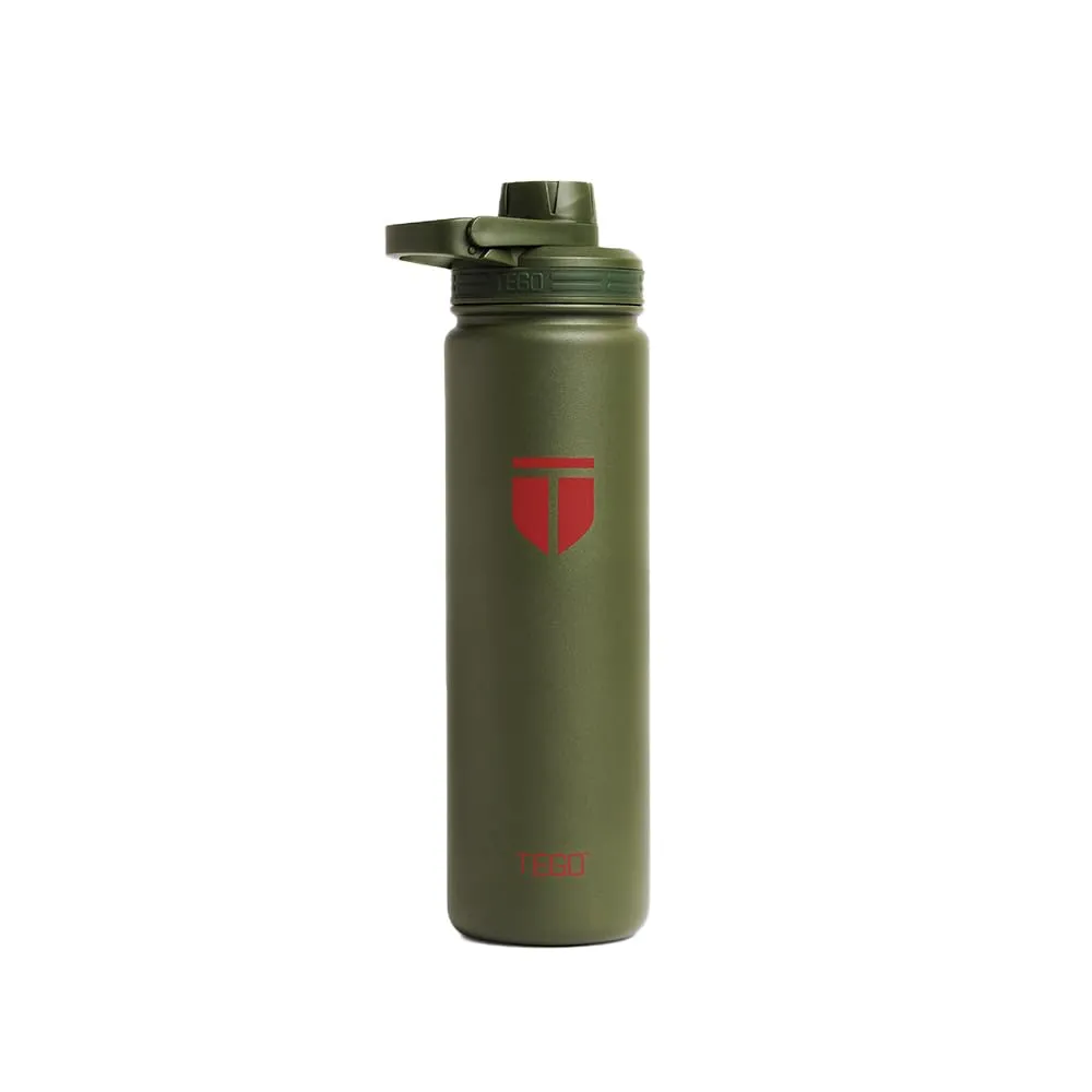 Tego TS0421-0 Squeeze Bottle Camo Red 600 ml