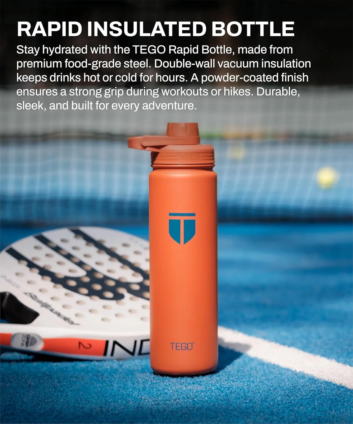 Tego TS0422-0 Squeeze Bottle Bronze Navy 600 ml