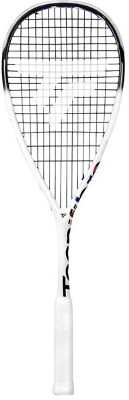 Tecnifibre Carboflex Team Squash Racquet 130g White Black Pre-Strung