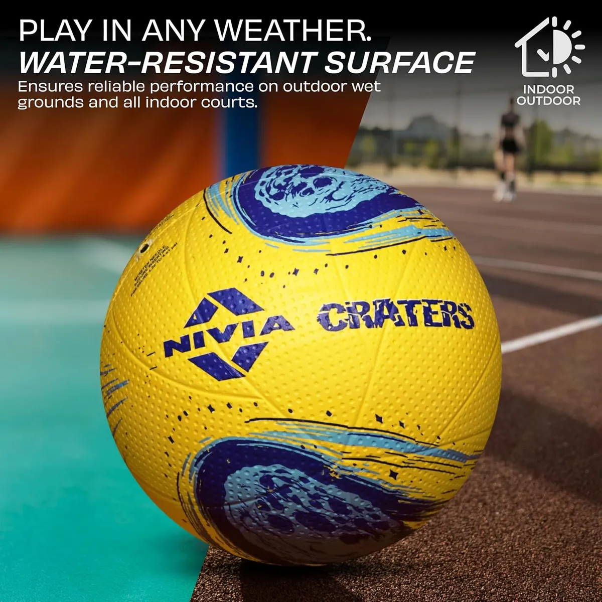 Nivia VB-488 (Craters) Volleyball PU Synthetic Size 4