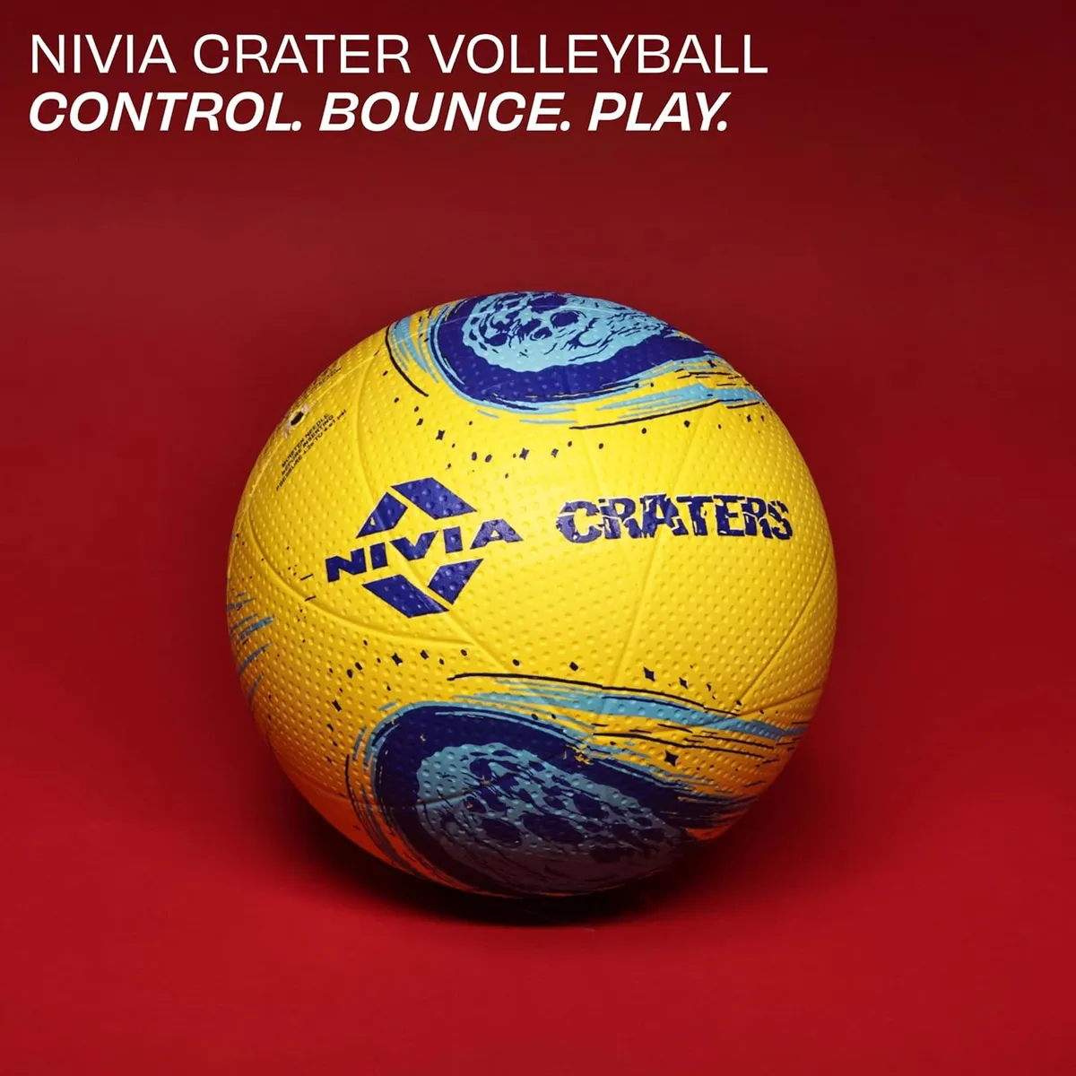 Nivia VB-488 (Craters) Volleyball PU Synthetic Size 4